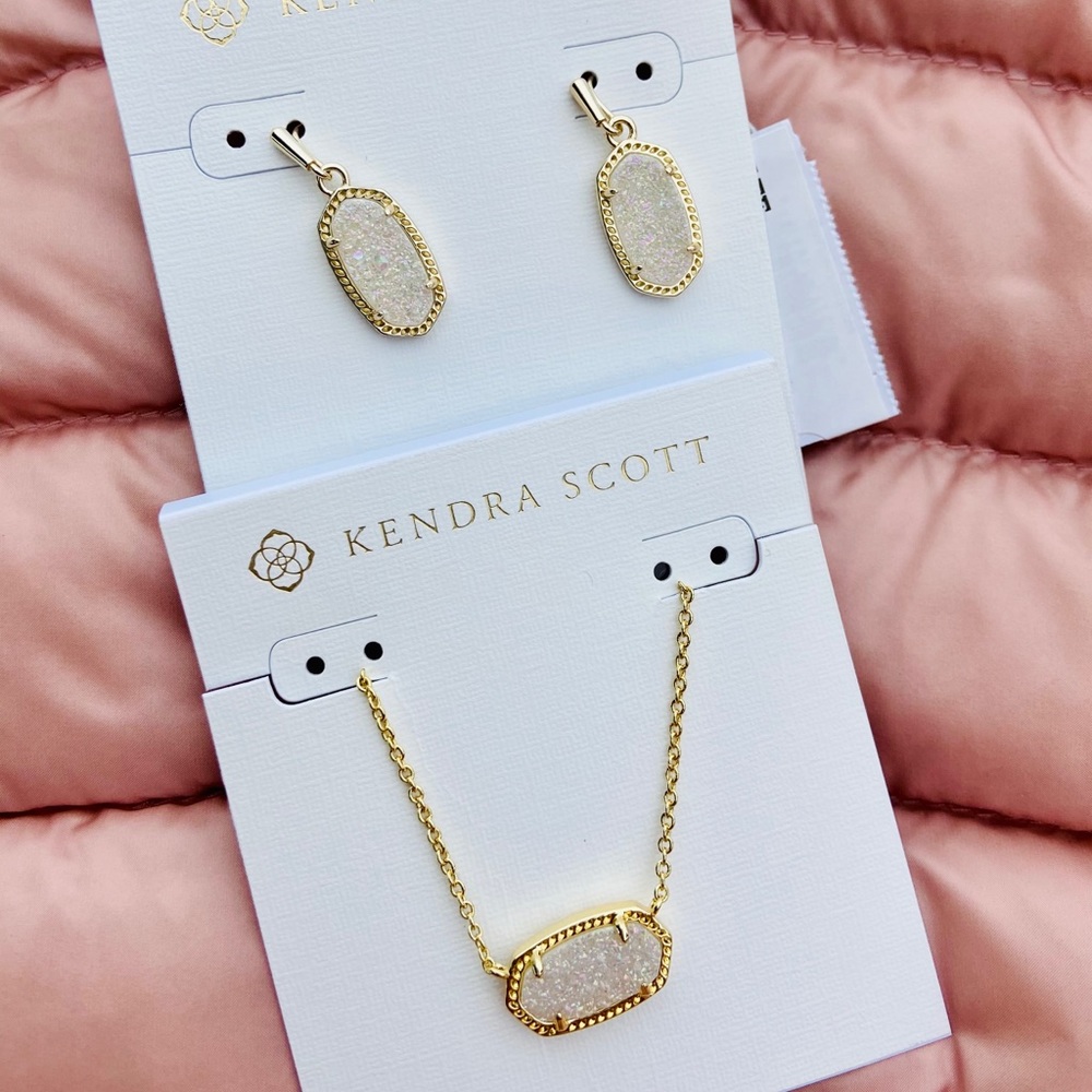Kendra Scott set earrings and necklace